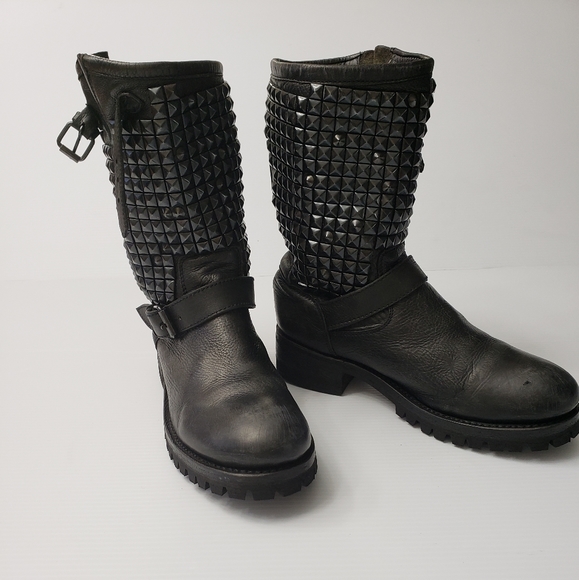 ASH moto boots - Picture 2 of 10